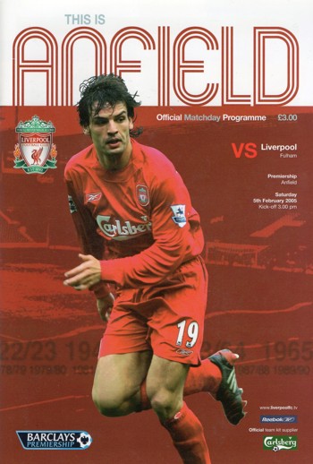 Match programme